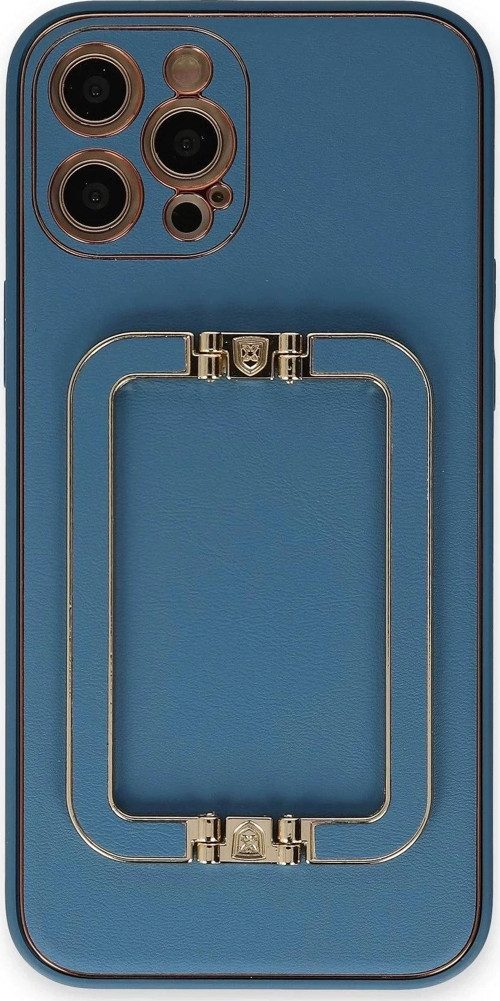 iPhone 12 Pro Kılıf Coco Elit Kapak - Mavi