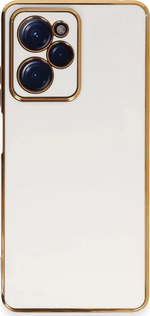 Xiaomi Poco X5 Pro 5G Kılıf Volet Silikon - Beyaz