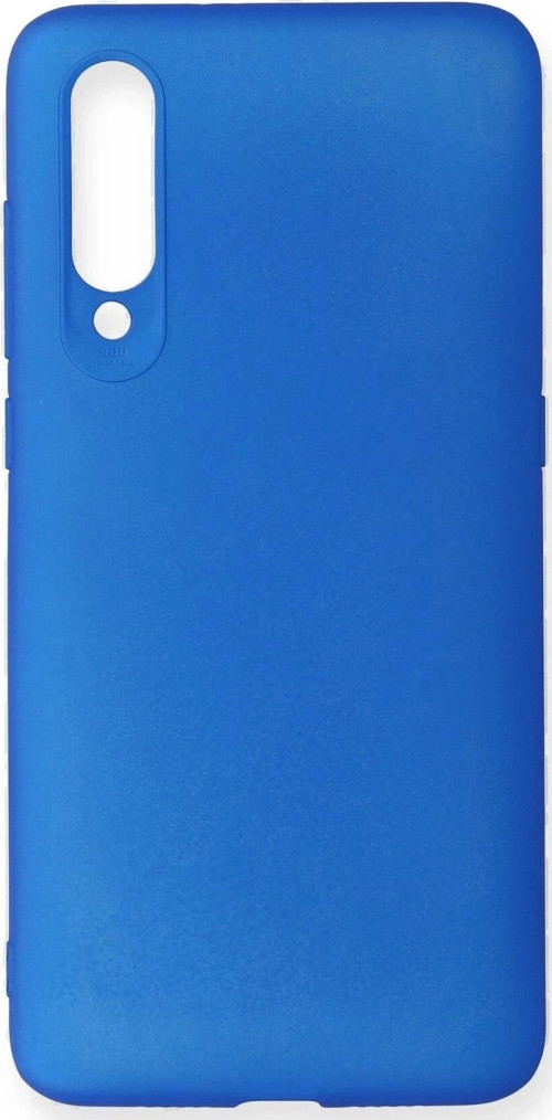 Xiaomi Mi 9 Kılıf First Silikon - Mavi