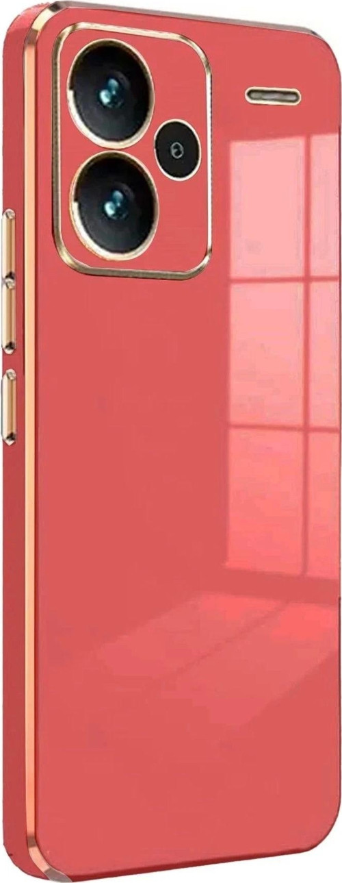 Xiaomi Redmi Note 13 Pro Plus Kılıf Volet Silikon - Kırmızı