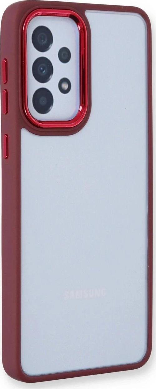 Samsung Galaxy A23 4G Kılıf Dora Kapak - Kırmızı