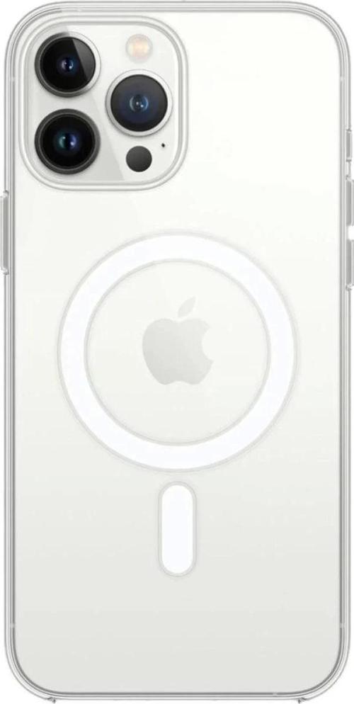 iPhone 12 Pro Kılıf Pc Real Magsafe Kapak - Şeffaf