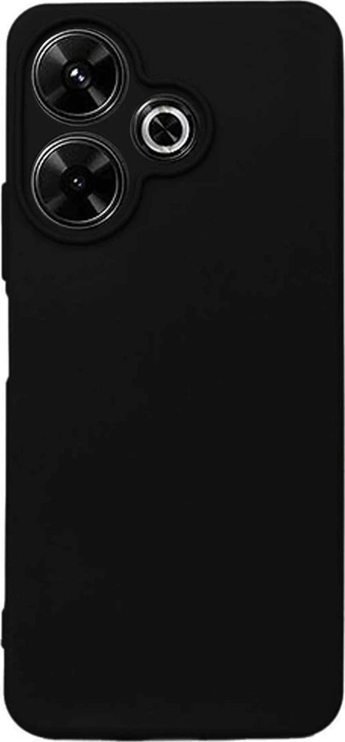 Xiaomi Redmi 13 4G Kılıf First Silikon - Siyah