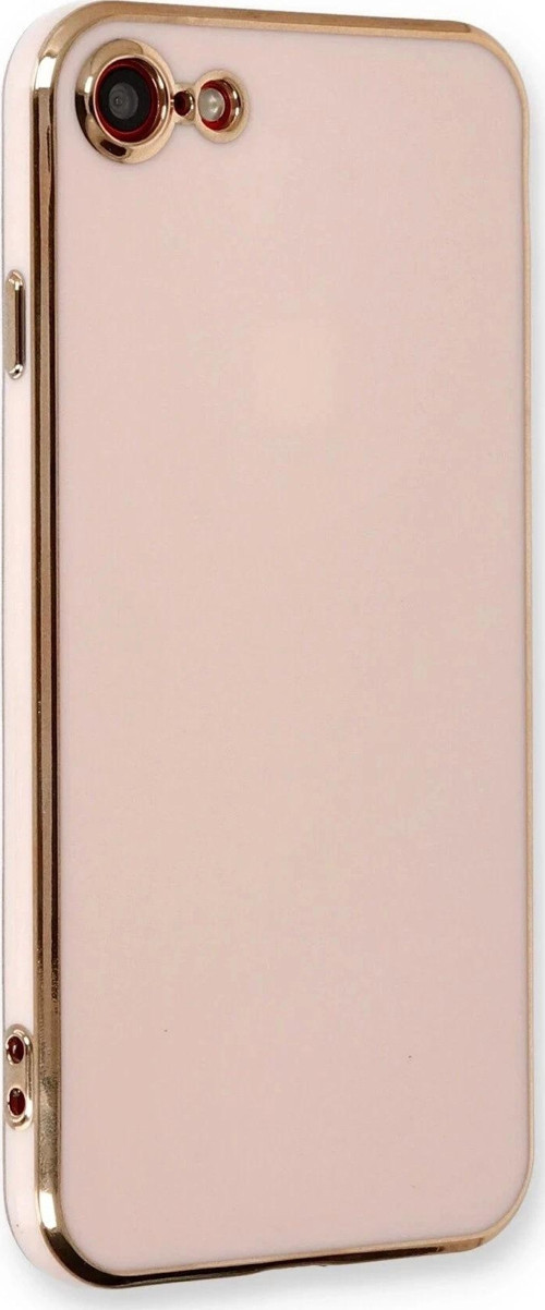 iPhone 7 Kılıf Volet Silikon - Pembe