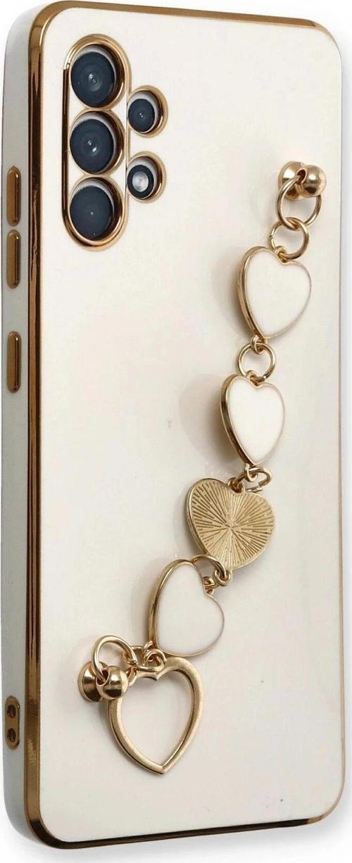 Samsung Galaxy A32 Kılıf Esila Silikon - Beyaz