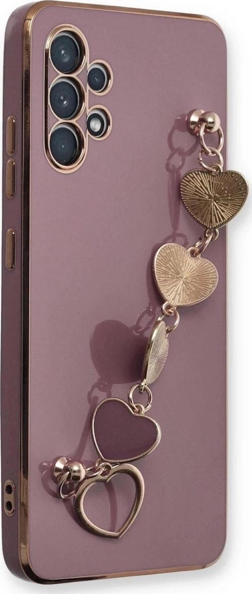 Samsung Galaxy A32 Kılıf Esila Silikon - Mor