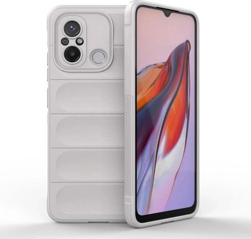 Xiaomi Redmi 12C Kılıf Optimum Silikon - Krem