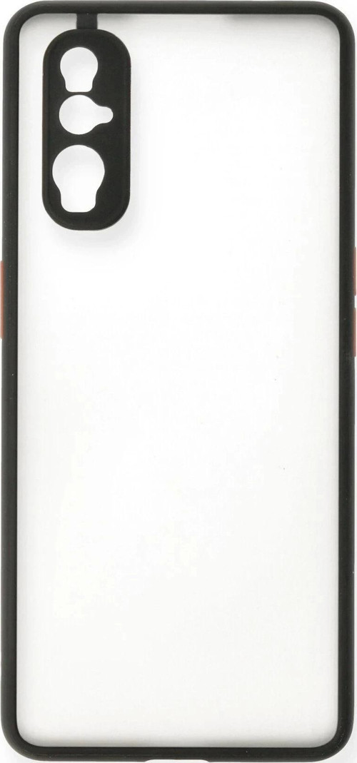 Oppo Find X2 Kılıf Montreal Silikon Kapak - Siyah