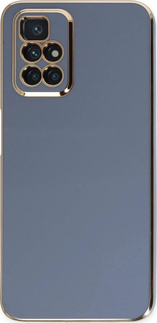 Xiaomi Redmi 10 2022 Kılıf Volet Silikon - Mavi