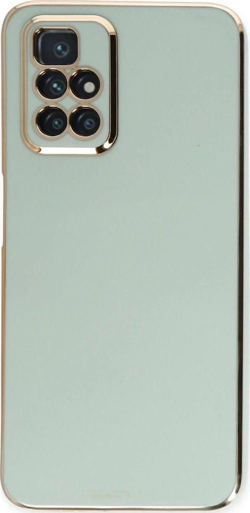Xiaomi Redmi 10 2022 Kılıf Volet Silikon - Açık Yeşil