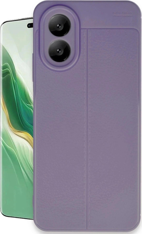 Oppo A38 Kılıf Auto Focus Kapak - Lila