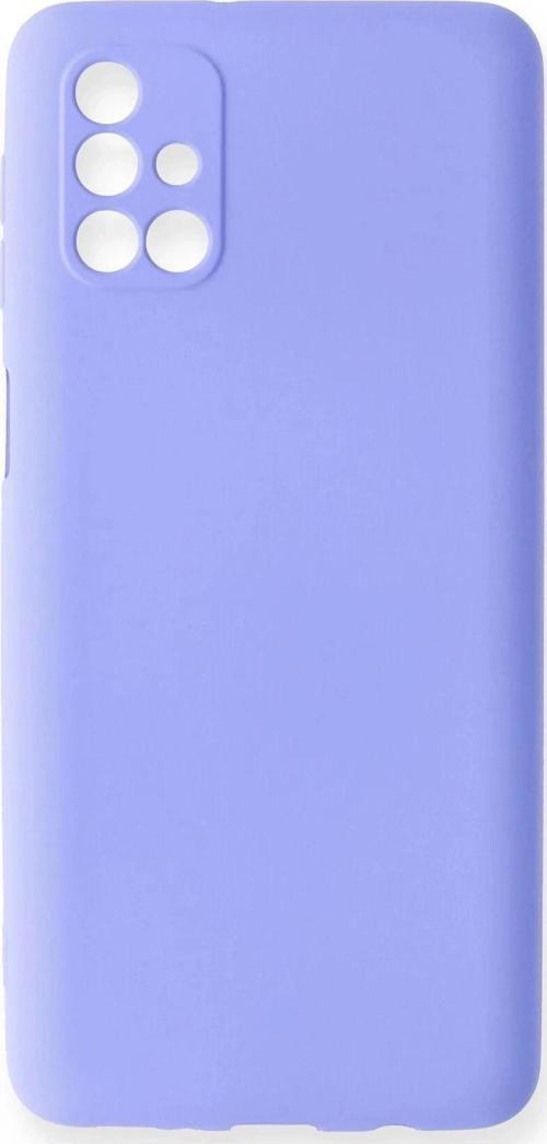 Samsung Galaxy M31S Kılıf First Silikon - Lila