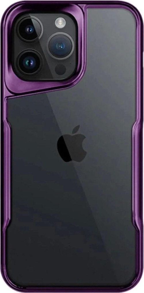 iPhone 16 Pro Max Kılıf Boyi Silikon Kapak - Derin Mor
