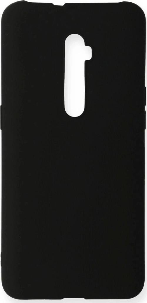 Oppo Reno 10X Kılıf First Silikon - Siyah