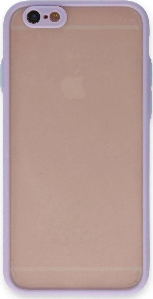 iPhone 6 Kılıf Montreal Silikon Kapak - Mor