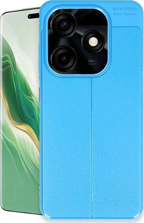 Tecno Spark Go 2024 Kılıf Auto Focus Kapak - Mavi