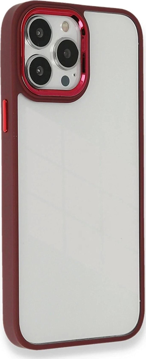 iPhone 13 Pro Max Kılıf Dora Kapak - Kırmızı