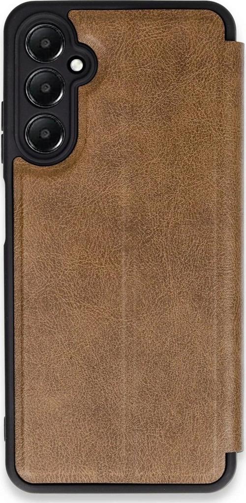 Samsung Galaxy A55 5G Kılıf Flip Cover - Taba