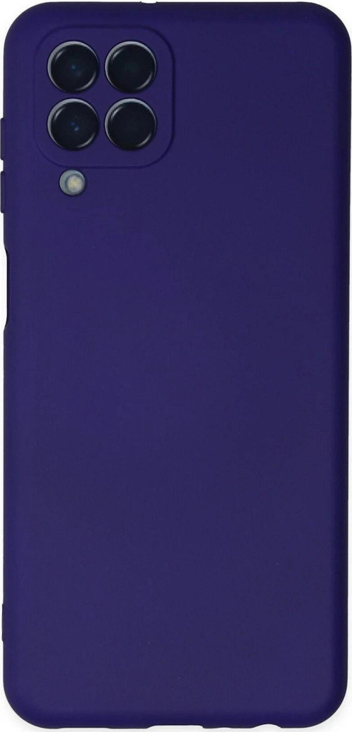 Samsung Galaxy M33 Kılıf Nano içi Kadife Silikon - Mor