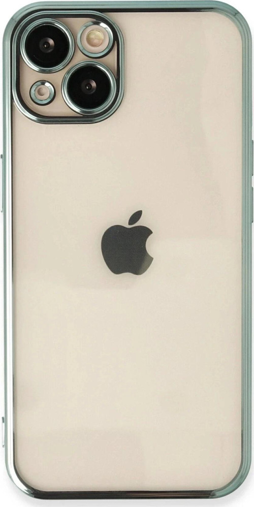 iPhone 13 Kılıf Razer Lensli Silikon - Yeşil