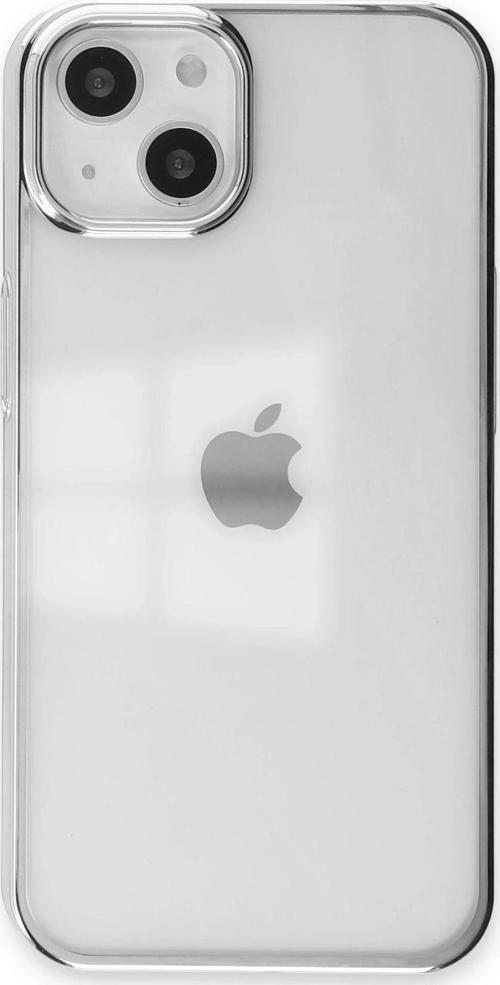 iPhone 14 Plus Kılıf Element Silikon - Gümüş