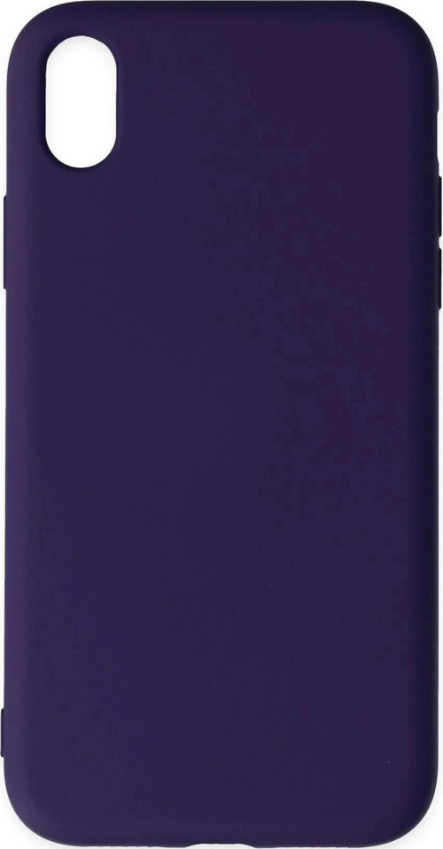 iPhone XR Kılıf Nano içi Kadife Silikon - Mor