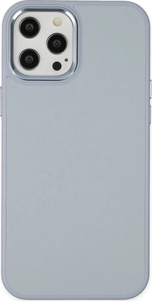 iPhone 12 Pro Max Kılıf Asya Deri Silikon - Sierra Blue