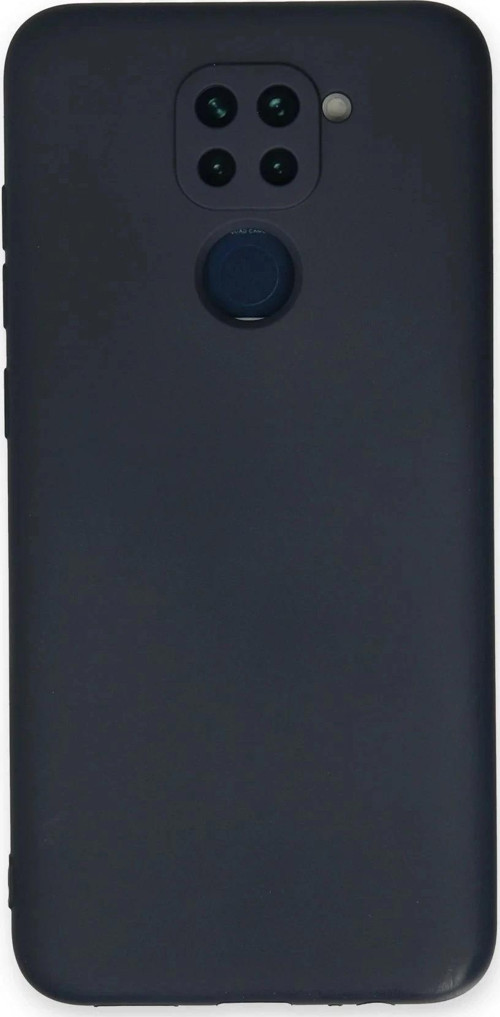 Xiaomi Redmi Note 9 Kılıf Nano içi Kadife Silikon - Lacivert