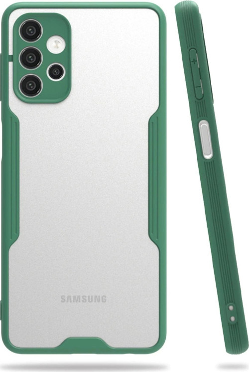Samsung Galaxy A52 Kılıf Platin Silikon - Yeşil