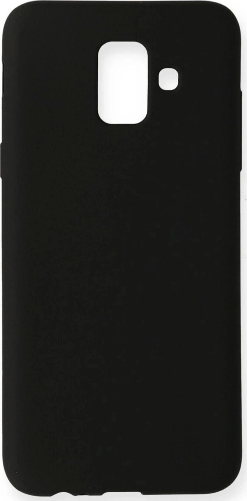 Samsung Galaxy A6 2018 Kılıf First Silikon - Siyah