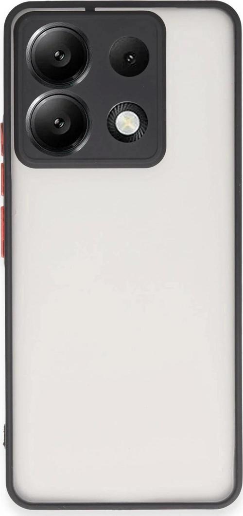 Xiaomi Redmi Note 13 5G Kılıf Montreal Silikon Kapak - Siyah