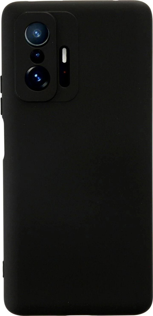 Xiaomi Mi 11T Pro Kılıf Nano içi Kadife Silikon - Siyah