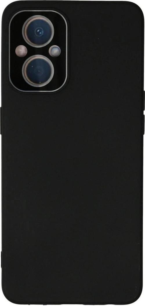 Oppo Reno 7 Lite Kılıf Lansman Glass Kapak - Siyah