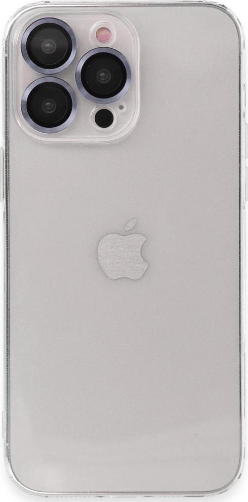 iPhone 13 Pro Max Kılıf Luko Lens Silikon - Sierra Blue