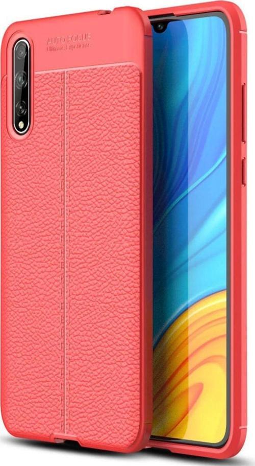 Huawei P Smart S Kılıf Auto Focus Kapak - Kırmızı