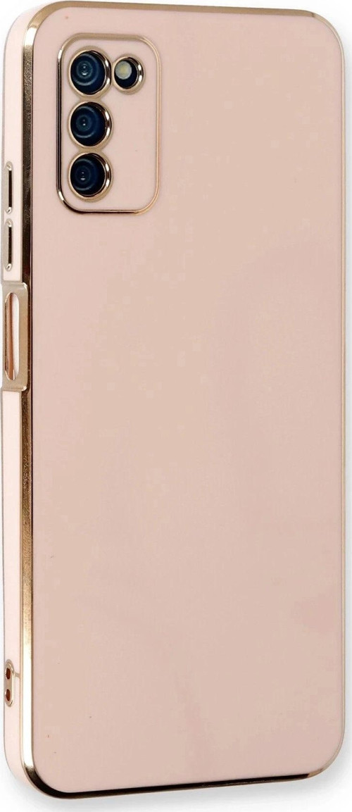 Samsung Galaxy A03S Kılıf Volet Silikon - Pembe