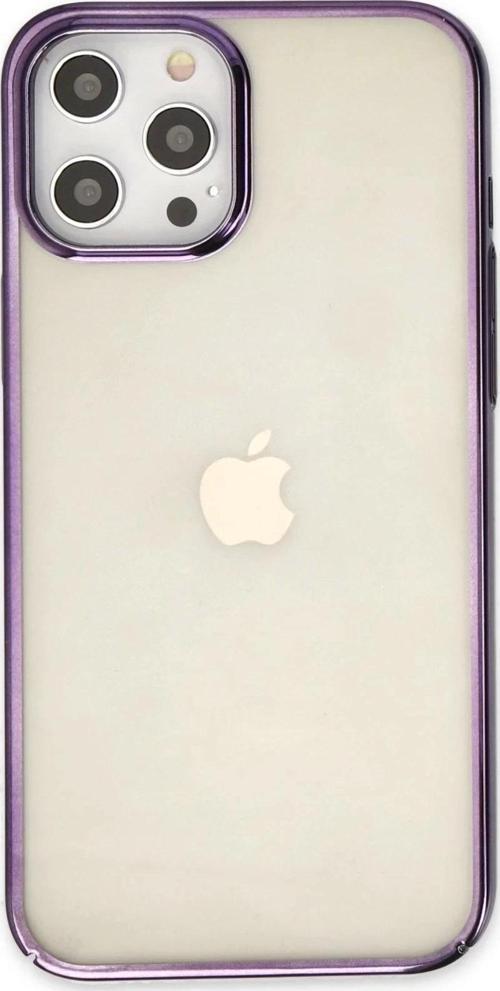 iPhone 12 Pro Max Kılıf Element Silikon - Mor