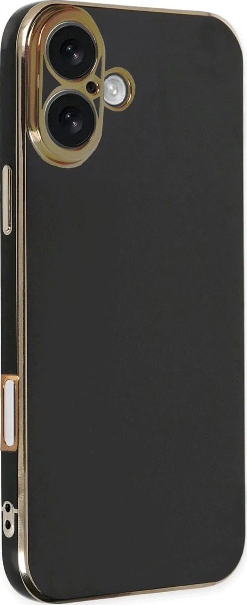 iPhone 16 Kılıf Volet Silikon - Siyah