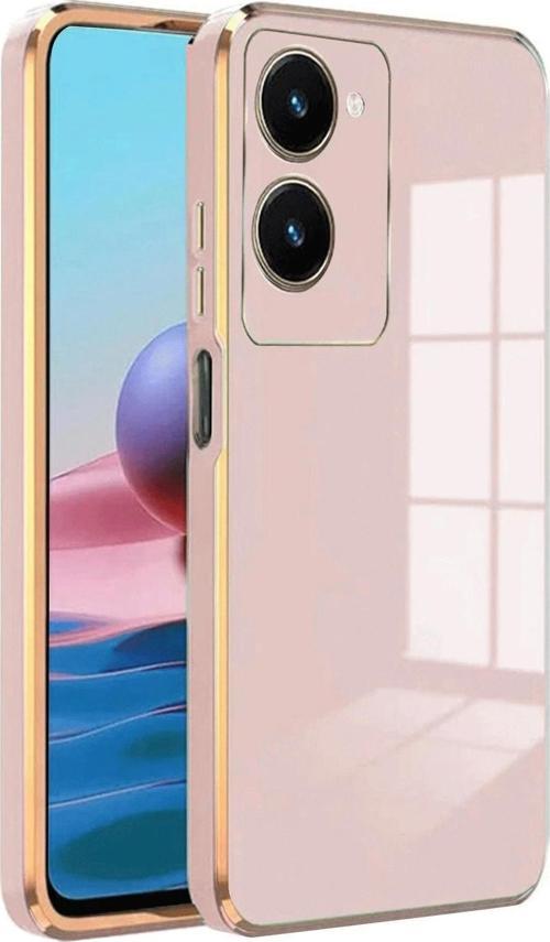 Vivo Y18 Kılıf Volet Silikon - Pembe
