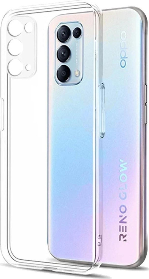 Oppo Reno 5 Pro Kılıf Lüx Şeffaf Silikon