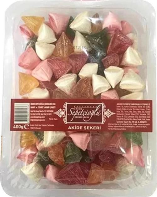 Meyve Aromalı Akide Şekeri 400G