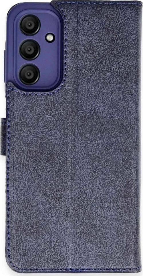 Samsung Galaxy M15 Kılıf Trend S Plus Kapaklı Kılıf - Lacivert