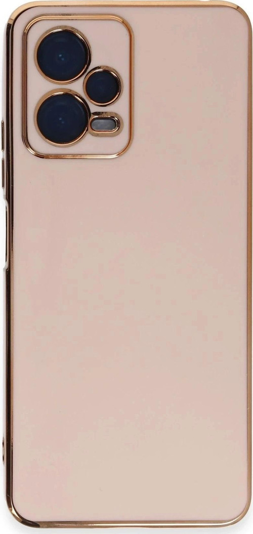 Xiaomi Poco X5 5G Kılıf Volet Silikon - Pembe