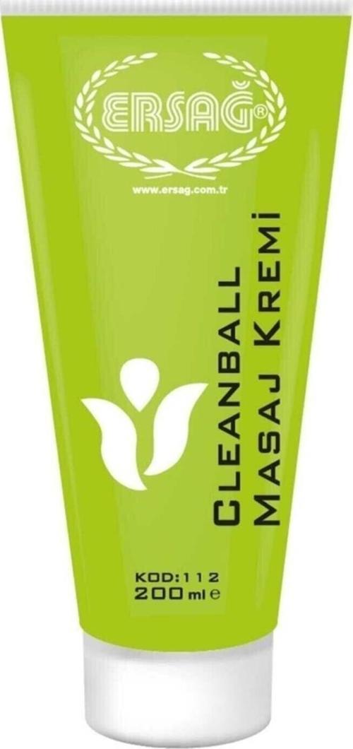 Clean Ball Masaj Kremi 200 Ml(LÜTFEN KULLANIM ŞEKLİNİ OKUYUNUZ)resmi Distribütör Ürünü
