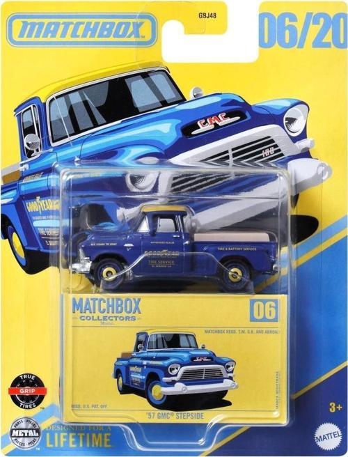 Matchbox Koleksiyon Araçlar 57 GMC STEPSIDE GBJ48 - JFK39 