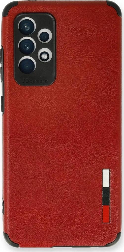 Samsung Galaxy A13 4G Kılıf Loop Deri Silikon - Kırmızı