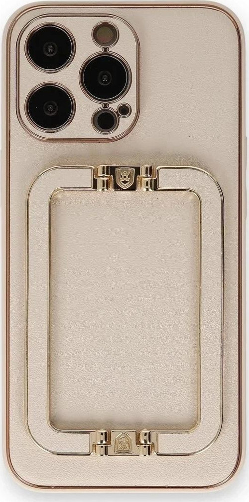 iPhone 14 Pro Kılıf Coco Elit Kapak - Gold