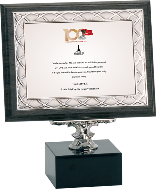 - Ahşap Plaketler - PL-064-M A - 18x24 cm