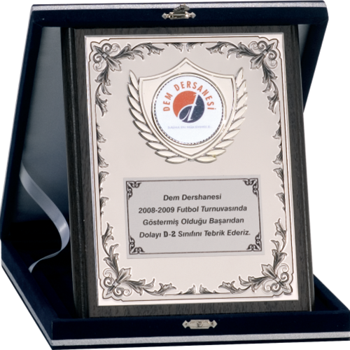 - Ahşap Plaketler - PL-065 A - 18x24 cm