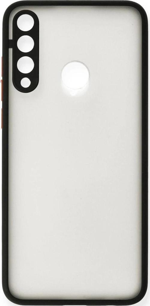 Huawei Y6P Kılıf Montreal Silikon Kapak - Siyah